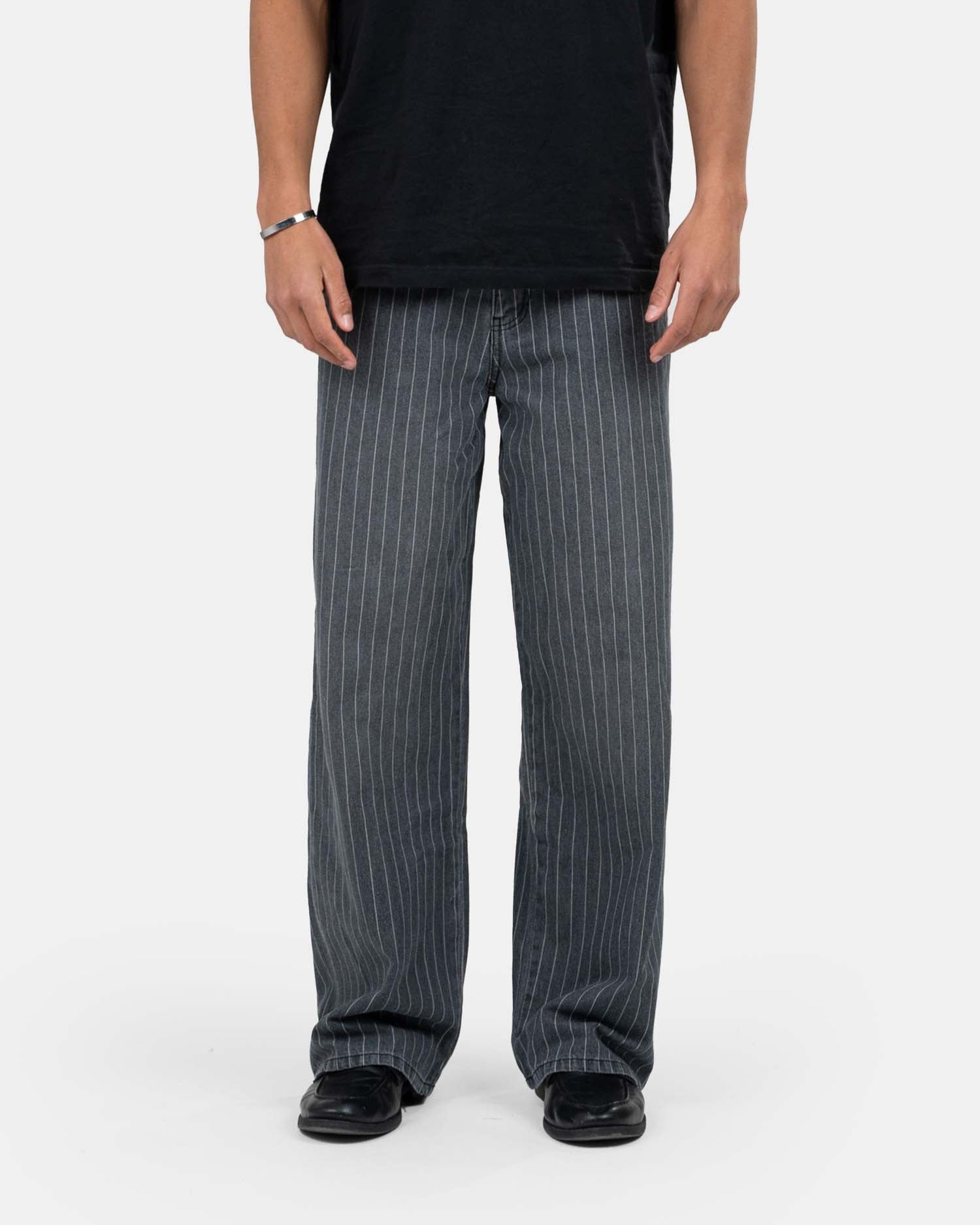 Loose Fit Denim Washed Pinstripe | Skagen - clothing.dk